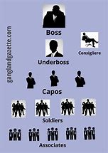 Image result for Mafia Structure Chart