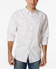 Image result for White Denim Shirt Men