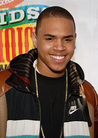 Image result for Chris Brown Long Hair
