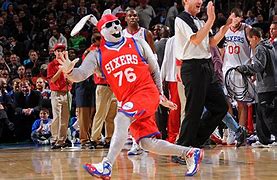 Image result for Sixers Mascot Hip Hop