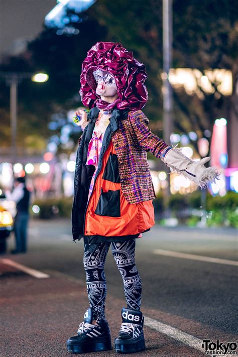 Harajuku Fashion Designer in Avant Garde Streetwear Style w/ Layered  