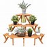 Image result for wooden planter stand