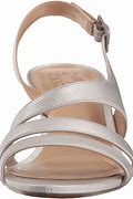 Image result for Naturalizer Taimi Dress Sandals - Silver - Size 4m
