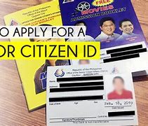 Image result for Senior Citizen ID Philippines