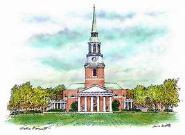 Image result for Wake Forest University Wait Chapel