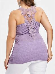 Image result for Plus Size Lace Tank Tops for Women