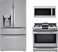 Image result for French Stainless Steel Appliance Package Kitchen
