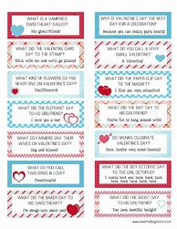 Image result for Printable Lunch Jokes Valentine's