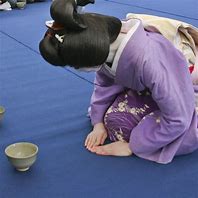 Image result for Geisha Bent Over Making Tea