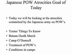 Image result for Pow Atrocities