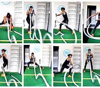 Image result for AB Exercises with Battle Ropes