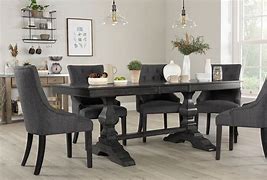 Image result for Gray Dining Room Table