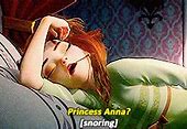 Image result for Anna Waking Up
