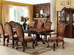 Image result for Solid Wood Formal Dining Room Sets