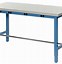 Image result for Adjustable Height Industrial Work Tables
