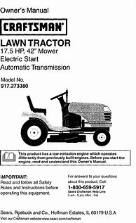 Image result for Craftsman Lawn Mower 725 Owner's Manual