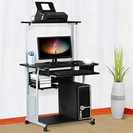 Image result for Computer Desk with Printer Space