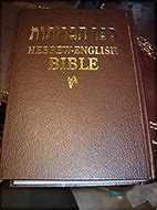 Image result for Hebrew and English Bible