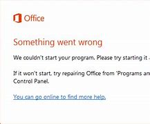 Image result for Office Error Message