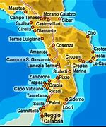 Image result for Calabria Italy Map