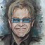 Image result for Elton John Caricature