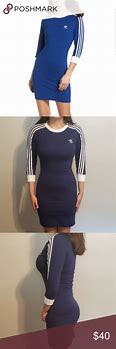 Image result for Girls Blue Adidas Dress