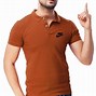 Image result for Collarless Polo Shirt