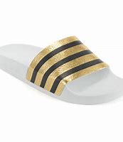 Image result for Adidas Slides Gold