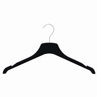 Image result for Black Plastic Dimple Clothes Hanger