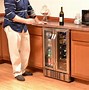 Image result for Wine Bar Cabinets with Refrigerator