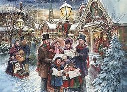 Image result for Old Time Christmas Scenes Clip Art