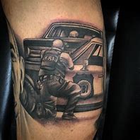 Image result for Law Enforcement Cross Tattoos