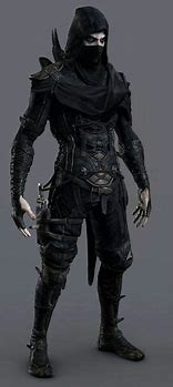 Image result for Dnd Black Rogue