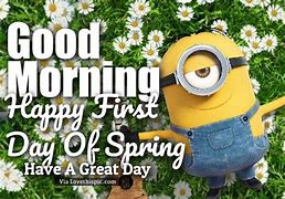 Image result for Happy Spring Minion