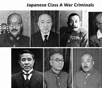 Image result for Class A War Criminals Japan