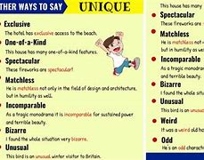 Image result for Unique Synonyme