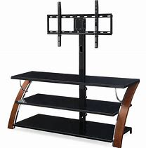 Image result for Glass Flat Panel TV Stand