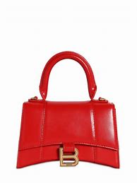 Image result for Red Balenciaga Hourglass Bag