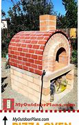 Image result for Free Outdoor Brick Oven Plans