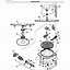 Image result for Frigidaire Gallery Dishwasher Parts Diagram