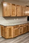Image result for Lowe's Hickory Kitchen Cabinets