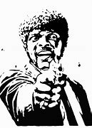 Image result for Pulp Fiction Black and White