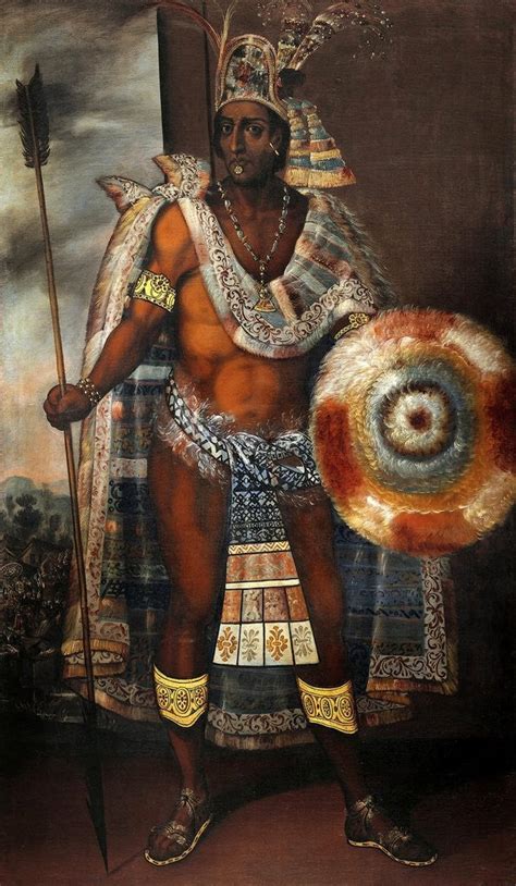 Portrait of Montezuma II posters & prints by Corbis