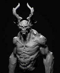 Image result for Realistic Demon Art
