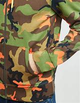 Image result for Orange Camouflage Hoodie