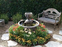 Image result for Front Yard Fountains