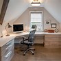 Image result for Home Office White Built in Desk