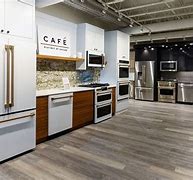 Image result for GE Cafe Appliances White with Bronze