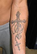 Image result for Cross Tattoos On Arm