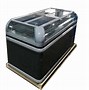 Image result for commercial chest freezer with glass lid
